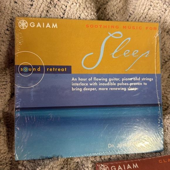 Two “Sleep” Gaiam Soothing Music and Classical Music NIP Dr. Jeffrey Thompson - Picture 2 of 5